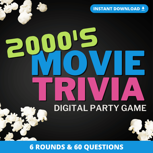 2000's Movie Trivia Digital Game