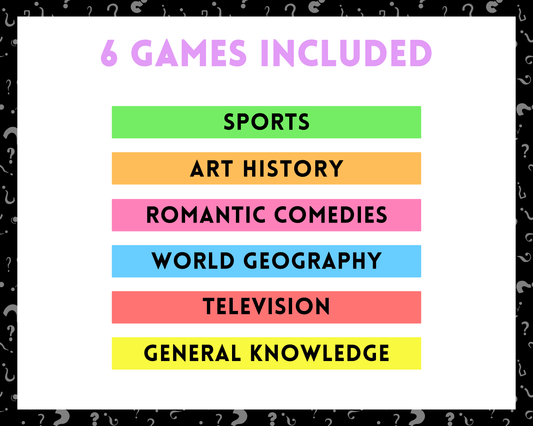 Pub Trivia Party Game Bundle (Volume 5)