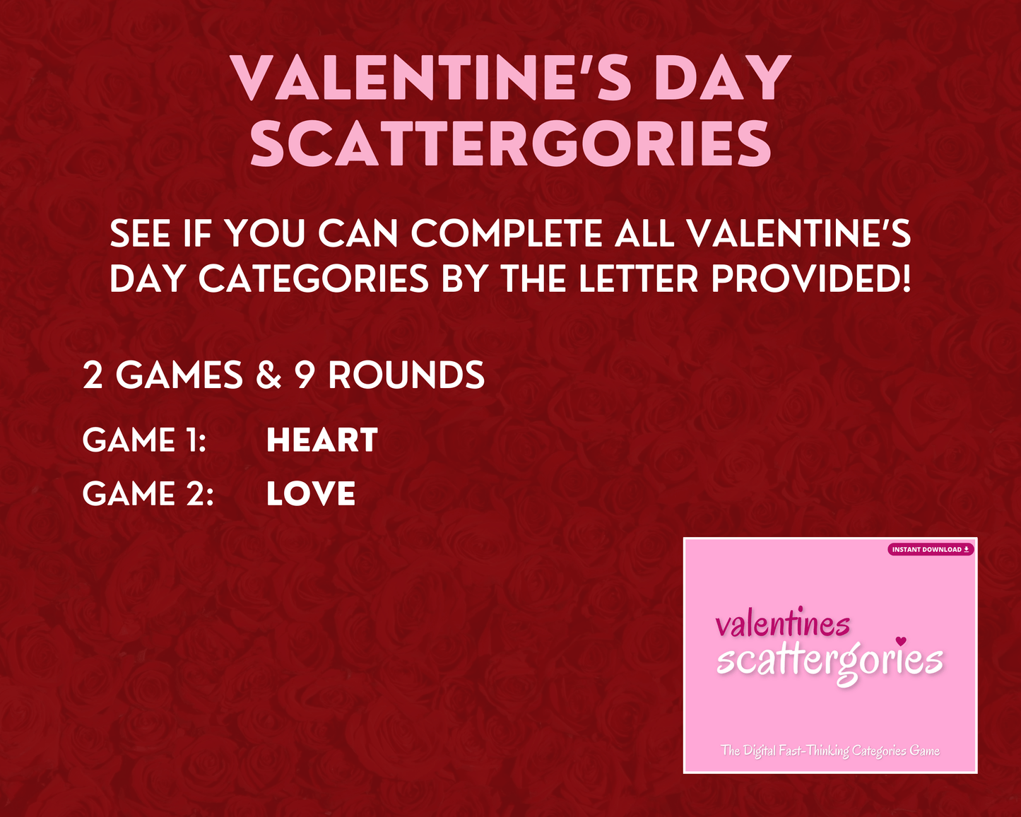 VALENTINE'S DAY GAME BUNDLE PACK
