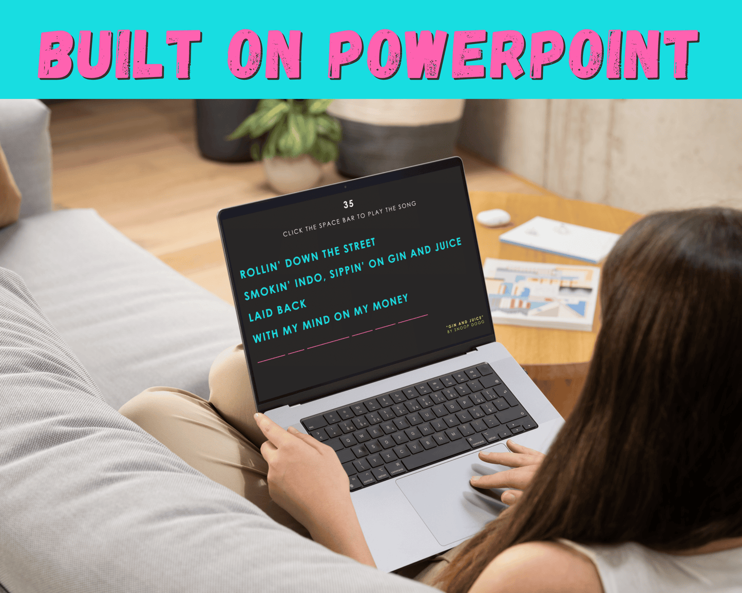 Finish the 90's Lyrics Digital Trivia Game