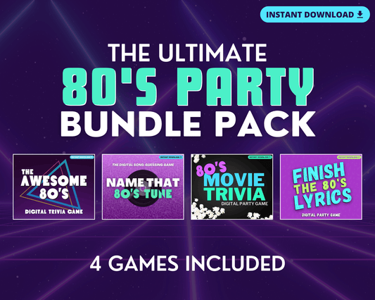 80'S PARTY GAME BUNDLE