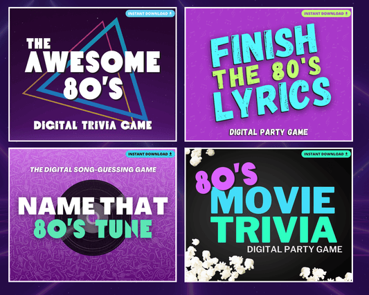 80'S PARTY GAME BUNDLE