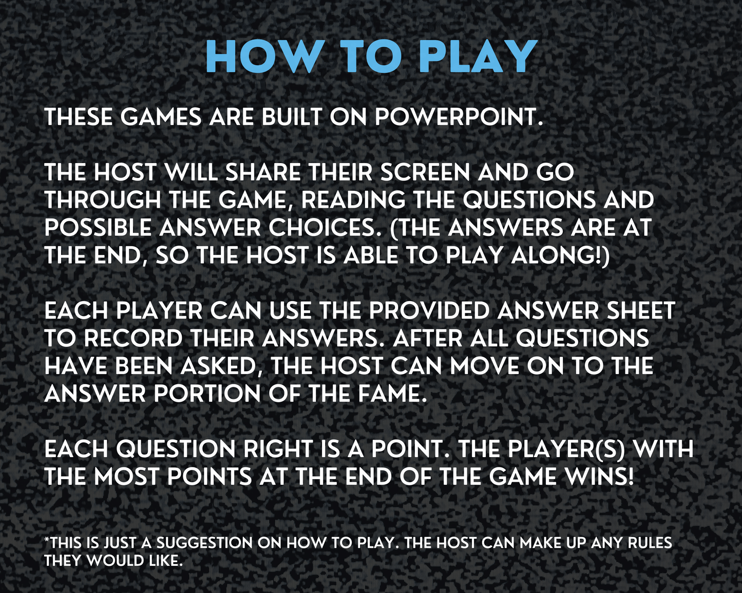 TV TRIVIA BUNDLE PACK