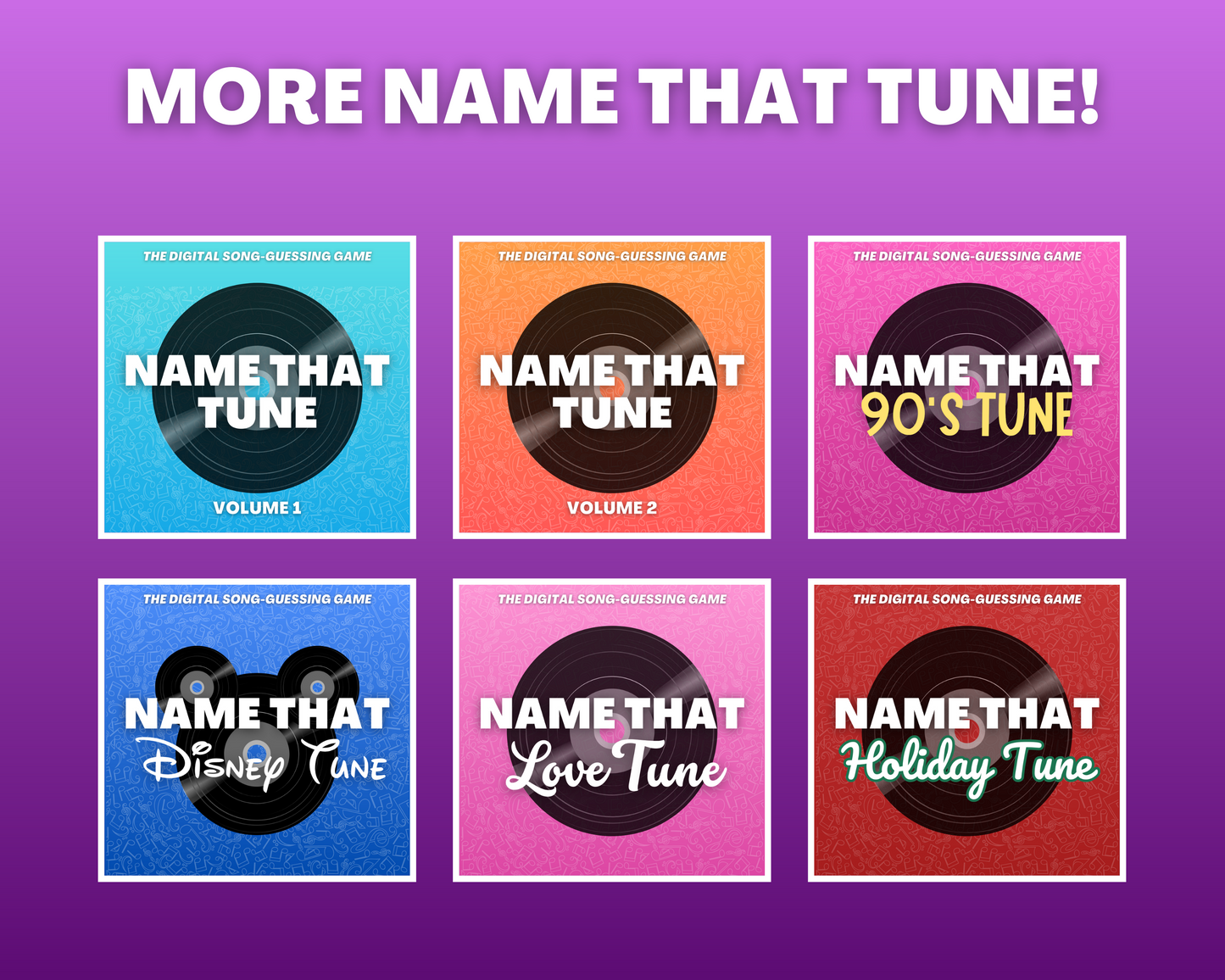 NAME THAT 80'S TUNE DIGITAL GAME
