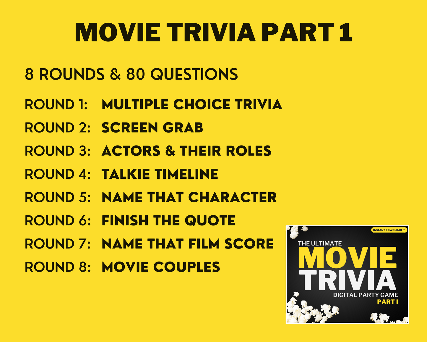 MOVIE TRIVIA BUNDLE PACK