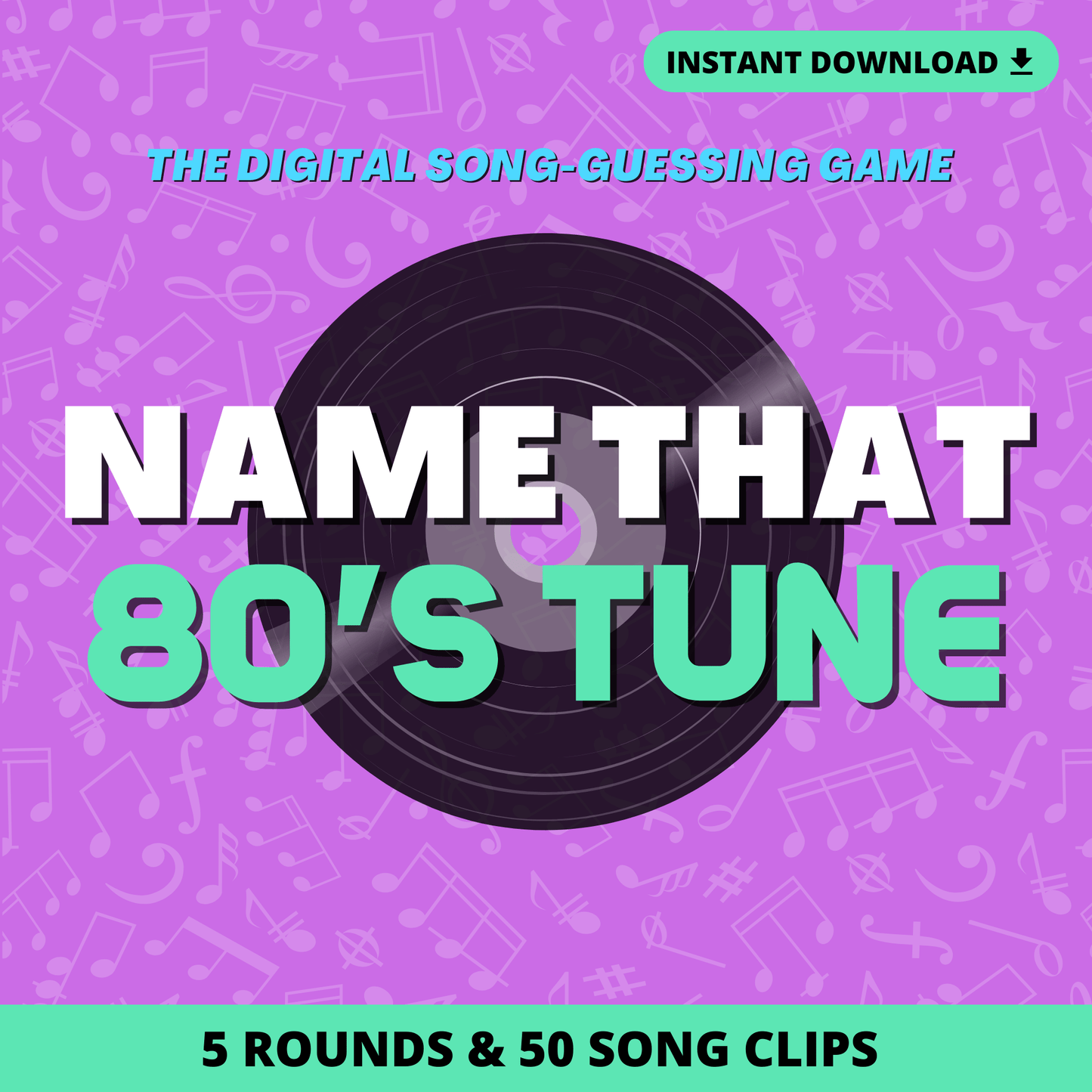 Name That 80's Tune Digital Game