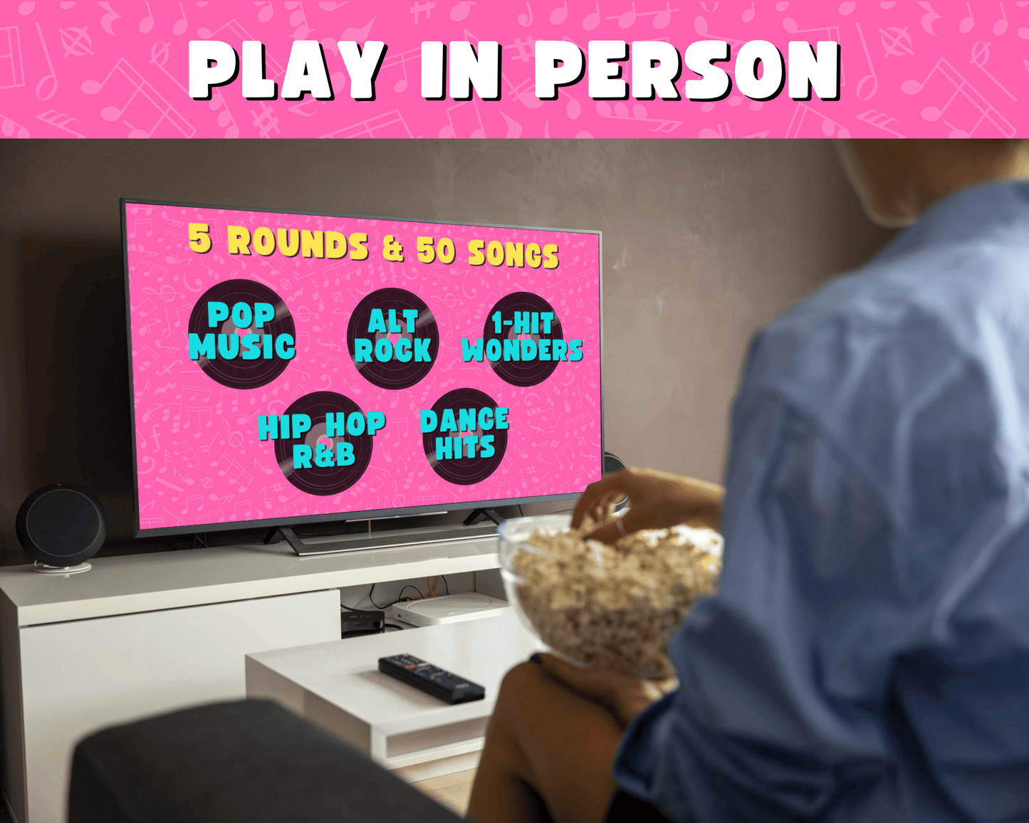 Name That 90's Tune Digital Trivia Game