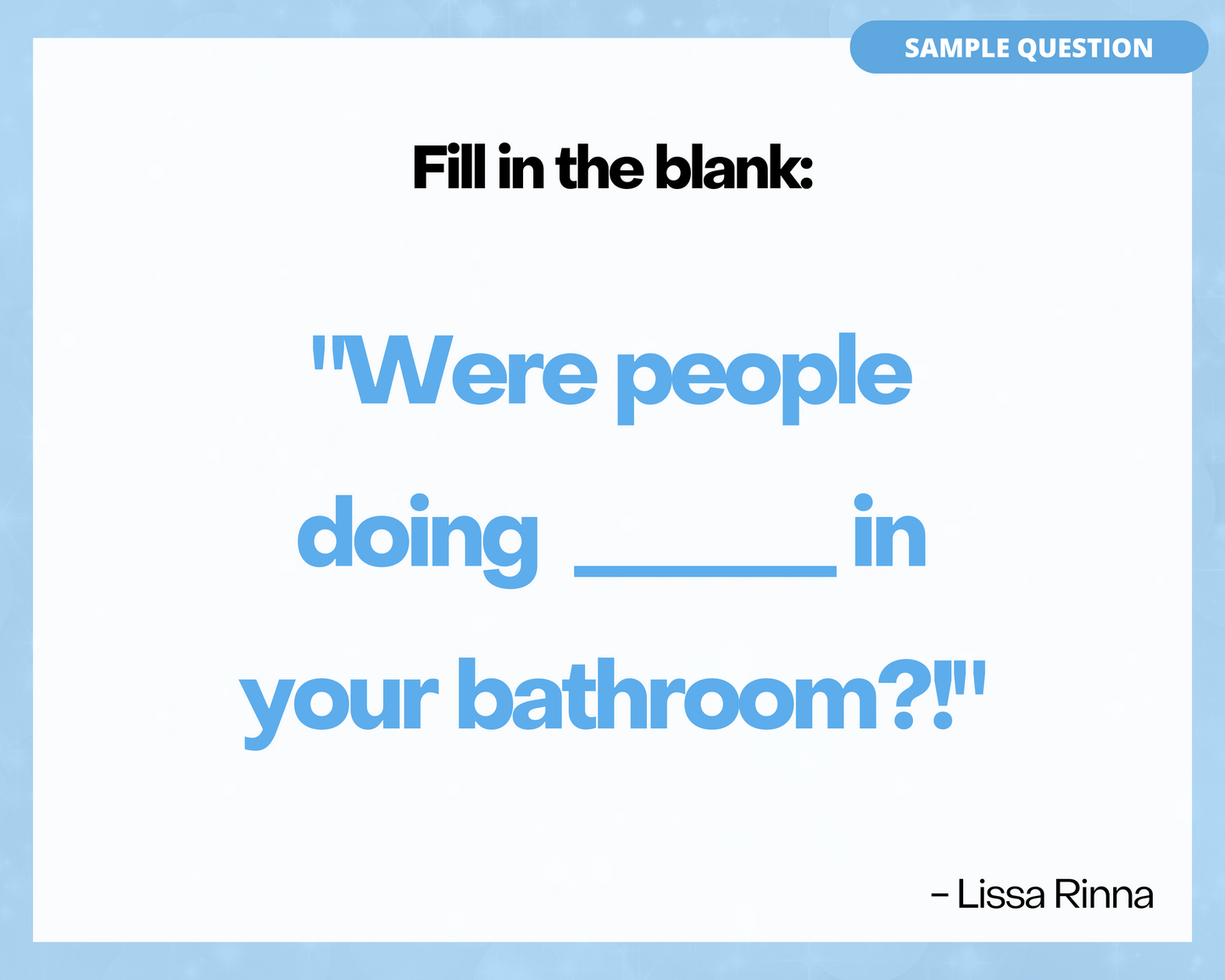 THE REAL HOUSEWIVES OF BEVERLY HILLS PRINTABLE TRIVIA GAME