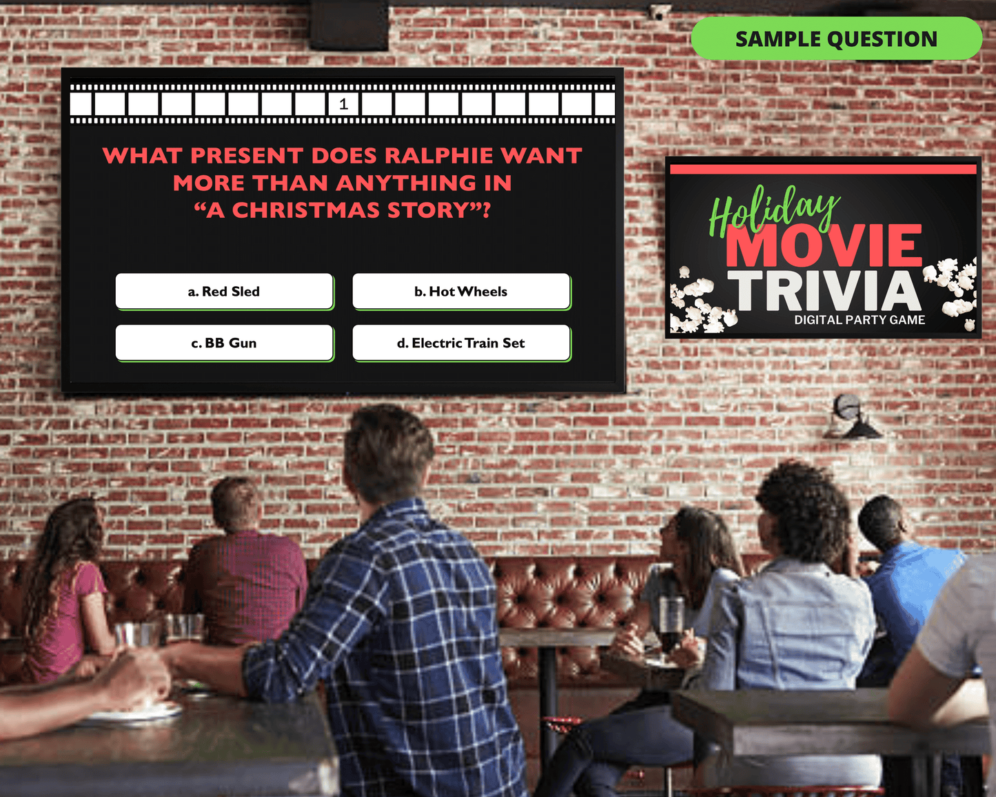 HOLIDAY MOVIE TRIVIA DIGITAL GAME