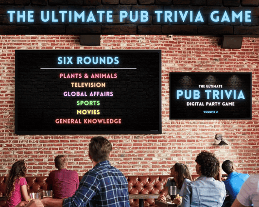 Pub Trivia Digital Party Game (Volume 2)