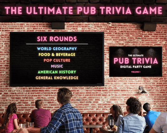 Pub Trivia Digital Party Game (Volume 1)