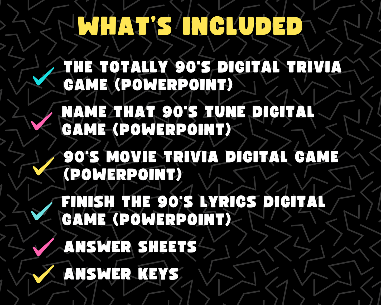 90's Party Game Bundle