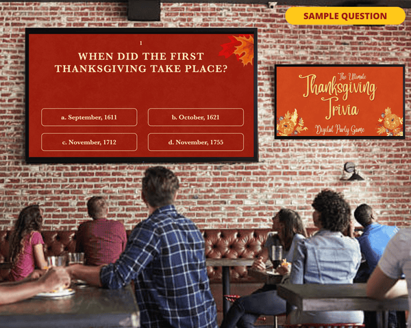 THANKSGIVING TRIVIA DIGITAL GAME