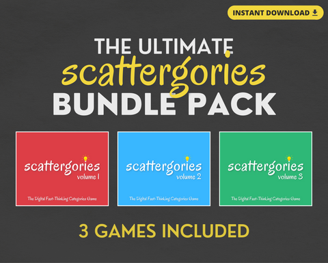 SCATTERGORIES BUNDLE PACK