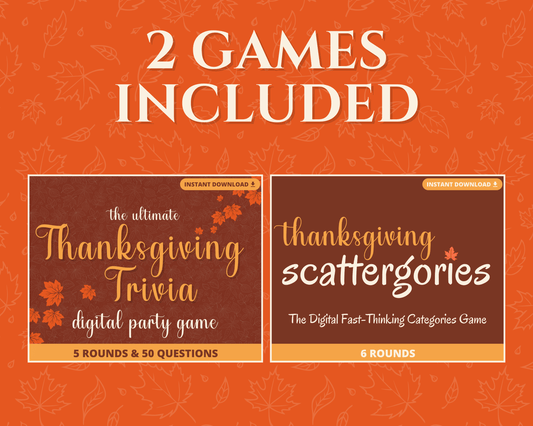 Thanksgiving Digital Game Bundle