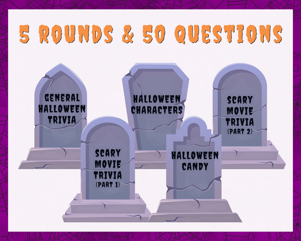 HALLOWEEN TRIVIA PRINTABLE GAME