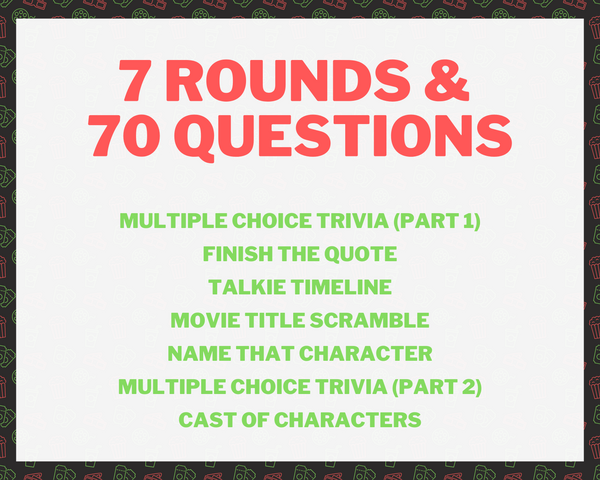 HOLIDAY MOVIE TRIVIA PRINTABLE GAME