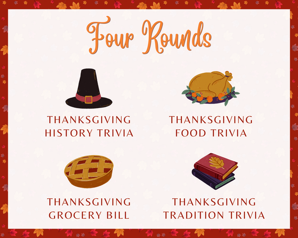 THANKSGIVING TRIVIA PRINTABLE GAME