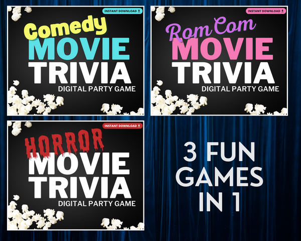 MOVIE GENRE TRIVIA BUNDLE PACK