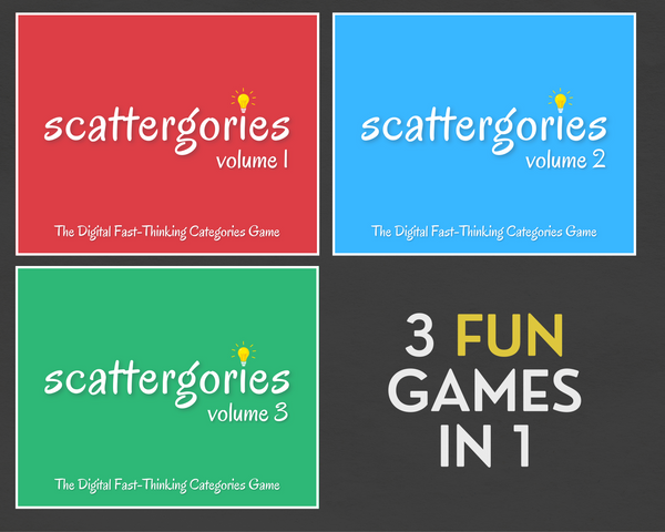 SCATTERGORIES BUNDLE PACK