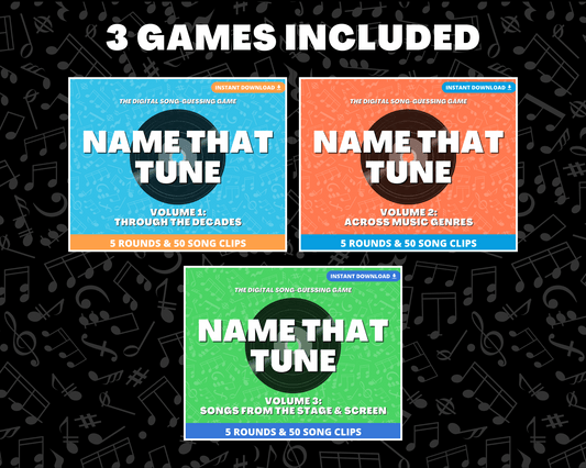 Name That Tune Digital Game Bundle