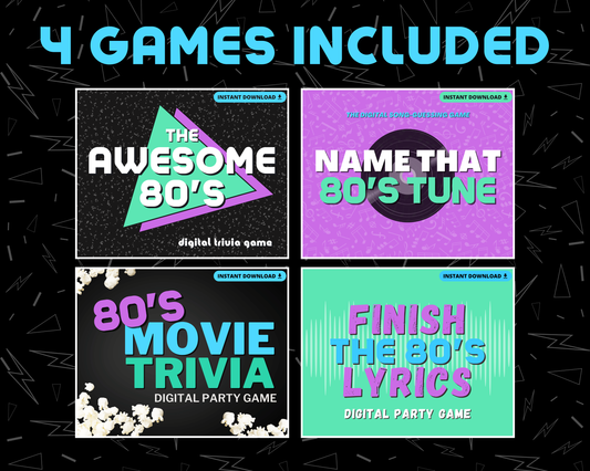 80's Party Game Bundle