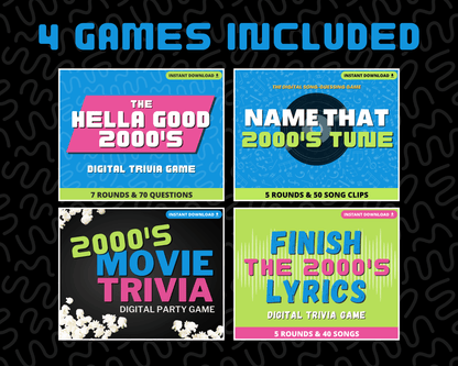 2000's Party Game Bundle