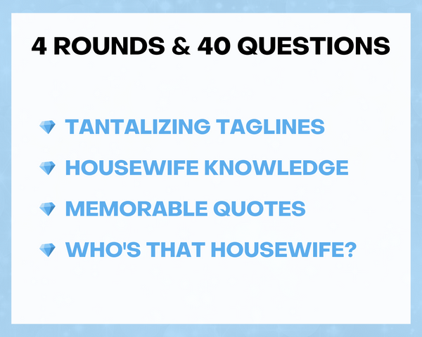 THE REAL HOUSEWIVES OF BEVERLY HILLS PRINTABLE TRIVIA GAME