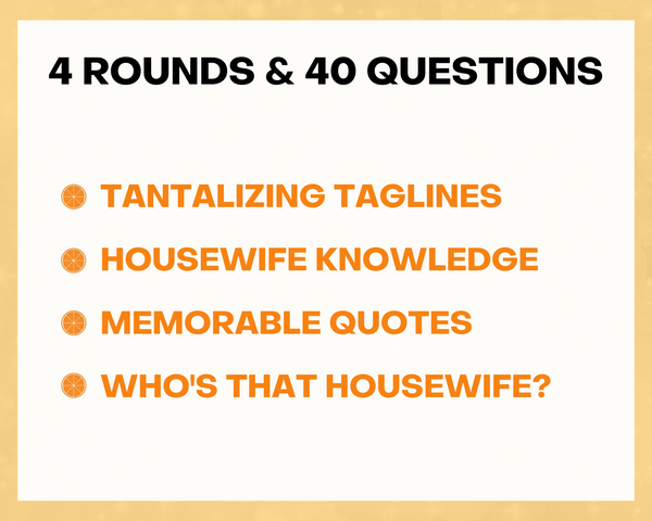 THE REAL HOUSEWIVES OF ORANGE COUNTY PRINTABLE TRIVIA GAME