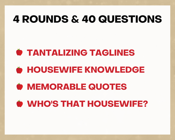 THE REAL HOUSEWIVES OF NEW YORK CITY PRINTABLE TRIVIA GAME