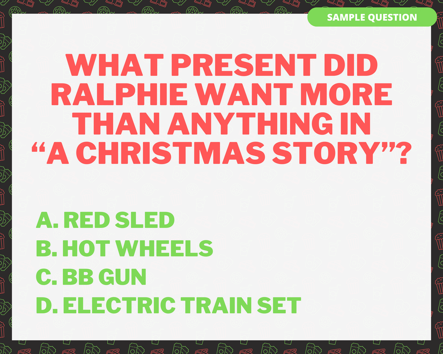 HOLIDAY MOVIE TRIVIA PRINTABLE GAME