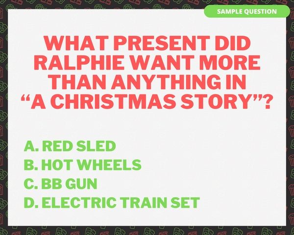 HOLIDAY MOVIE TRIVIA PRINTABLE GAME