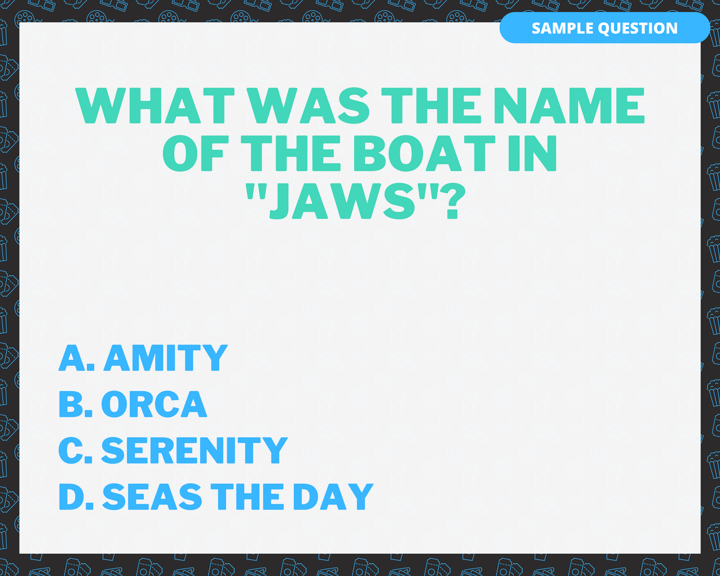 MOVIE TRIVIA PRINTABLE GAME (VOL 2)