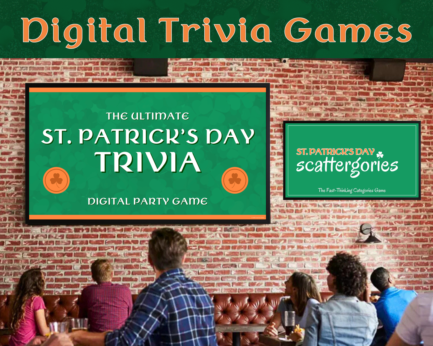 St. Patrick's Day Party Game Bundle