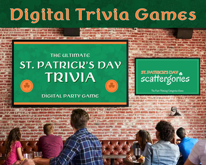 St. Patrick's Day Party Game Bundle