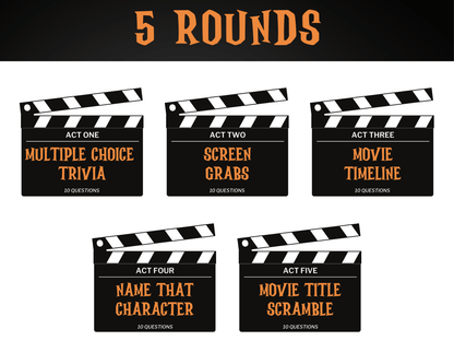 Halloween Movie Trivia Digital Game