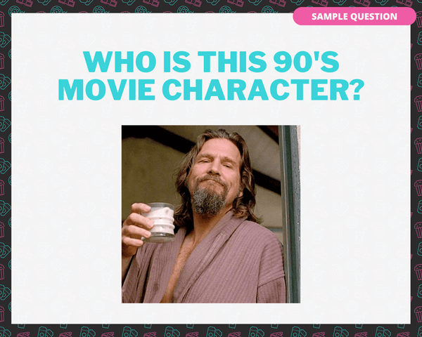 90's Movie Trivia Printable Game