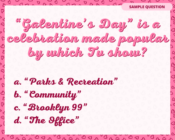 VALENTINE'S DAY TRIVIA PRINTABLE GAME