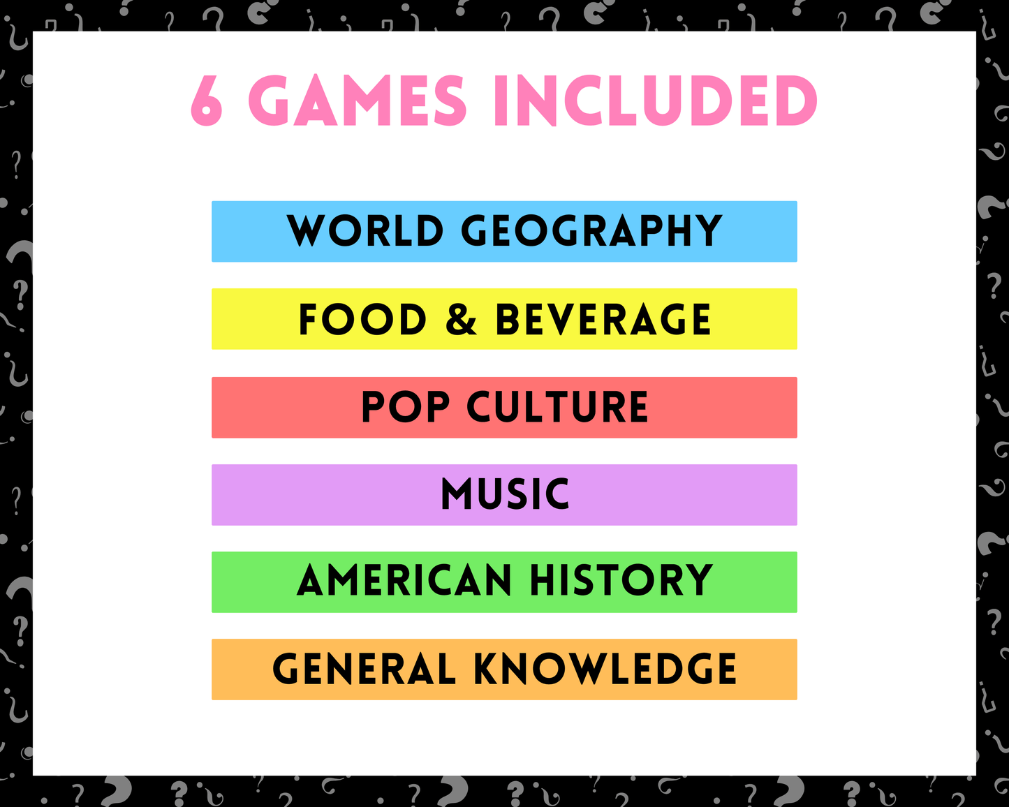 Pub Trivia Party Game Bundle (Volume 1)