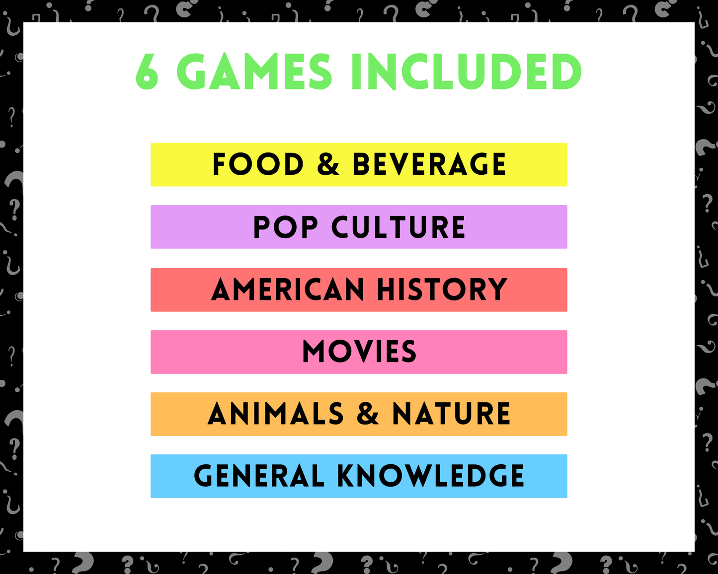 Pub Trivia Party Game Bundle (Volume 4)