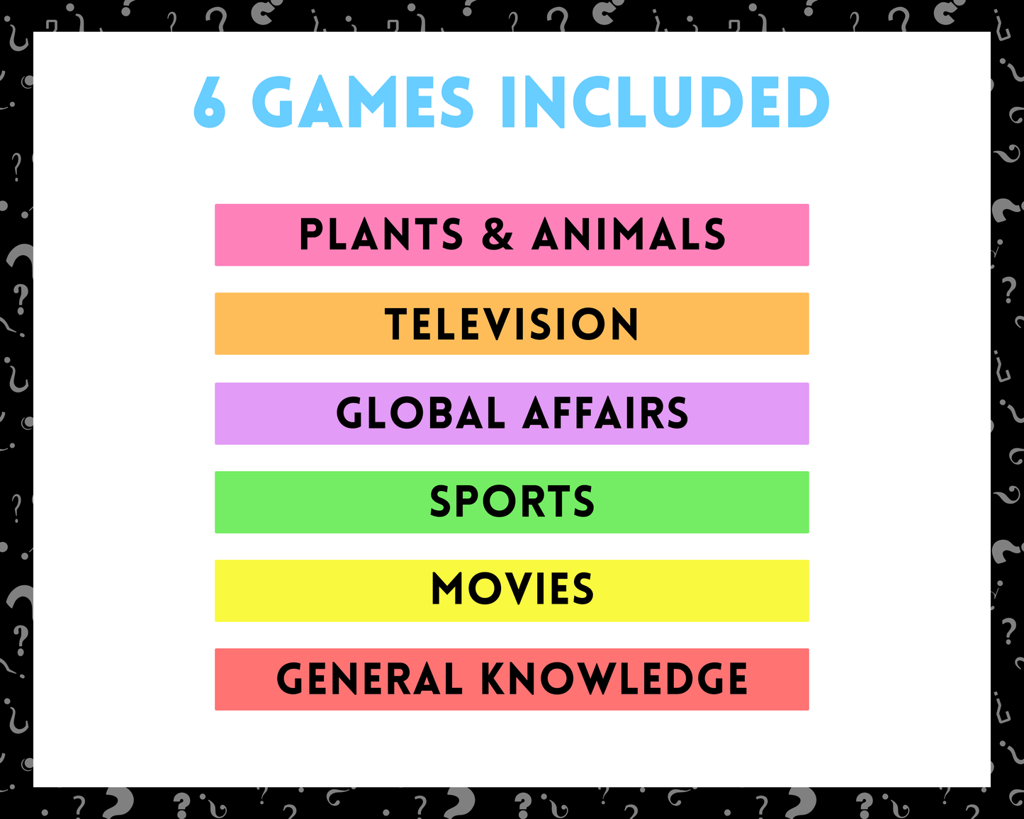 Pub Trivia Party Game Bundle (Volume 2)