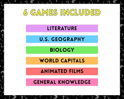 Pub Trivia Party Game Bundle (Volume 3)