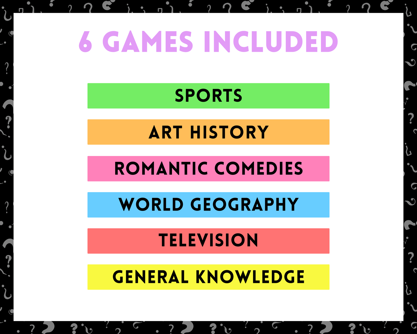 Pub Trivia Party Game Bundle (Volume 5)