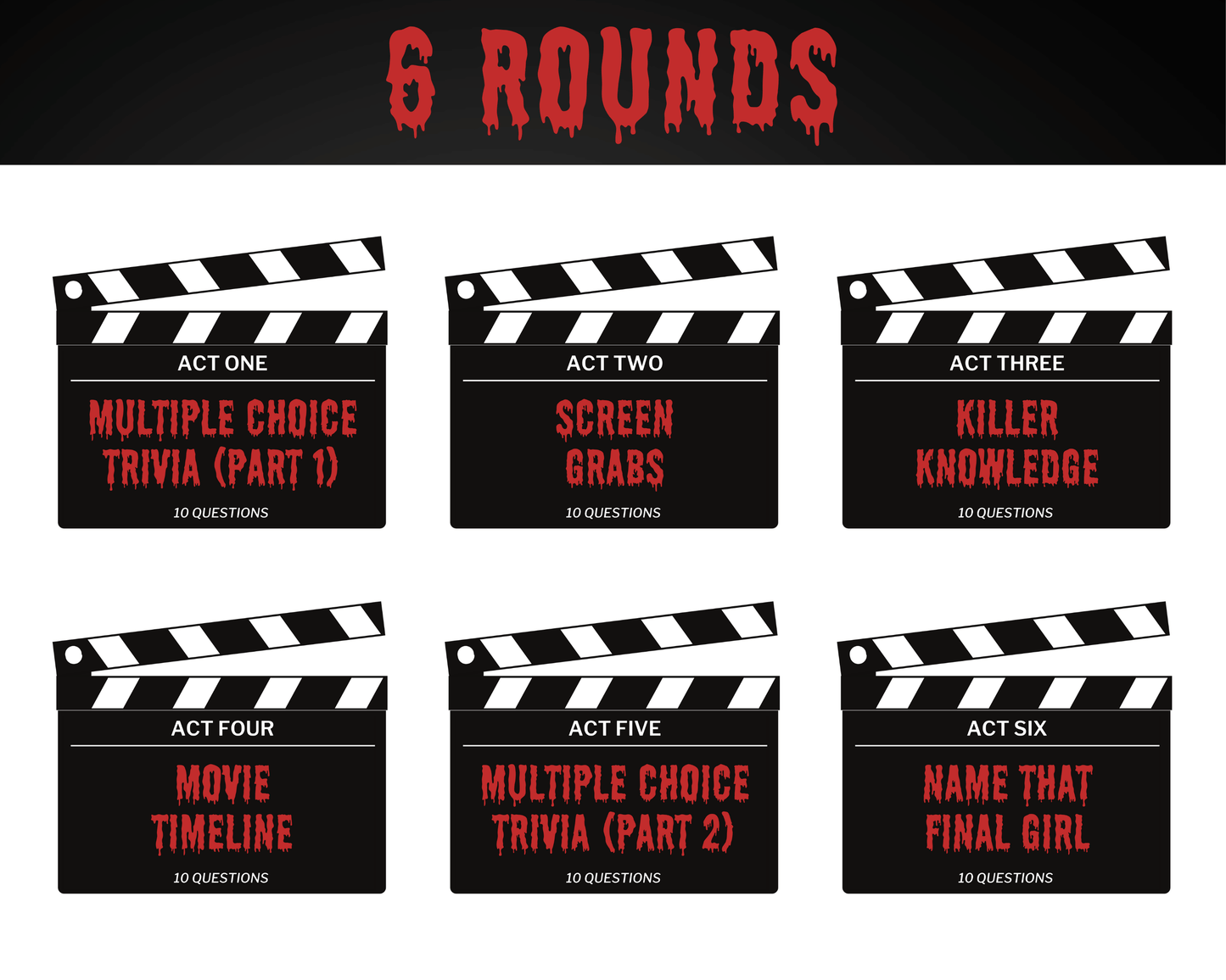 Horror Movie Trivia Digital Game