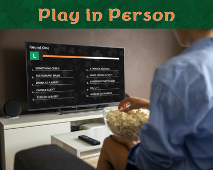 St. Patrick's Day Party Game Bundle