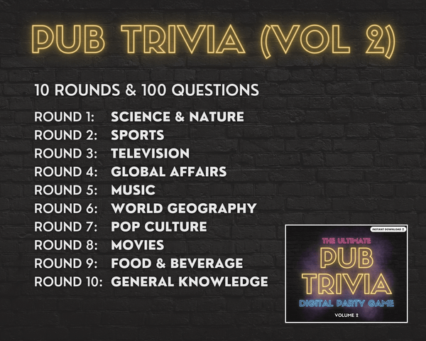 PUB TRIVIA BUNDLE