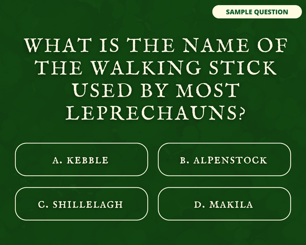 ST. PATRICK'S DAY TRIVIA DIGITAL GAME