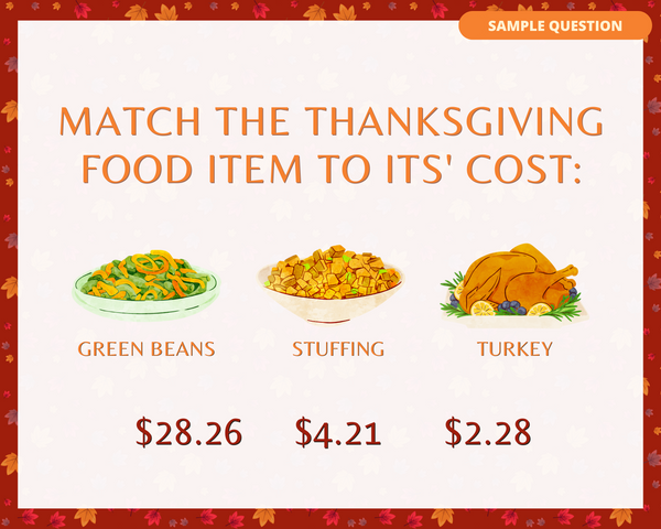 THANKSGIVING TRIVIA PRINTABLE GAME