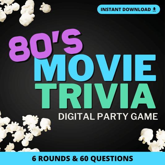 80's Movie Trivia Digital Game