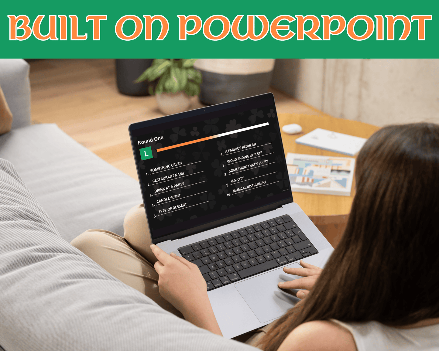 St. Patrick's Day Scattergories Digital Game